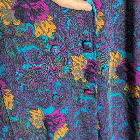 Victoria's secret silk smoking jacket gold label - Picture 8 of 8